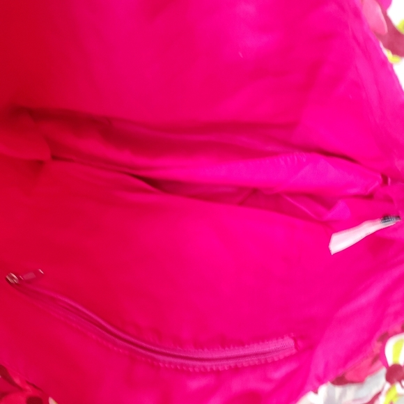 Lily Reese Quilted Pink Paisley/Floral Tote Lined Handbag Nice - Picture 4 of 7